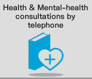 Health & Mental-health consultations by telephone
